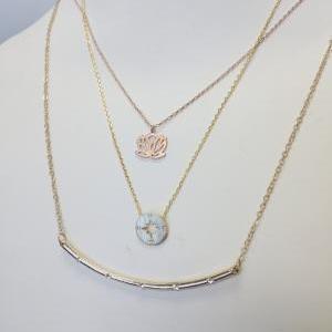 Lily Pad Necklace Petite